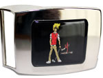 Devanet- full colour Tommy T logod belt buckle